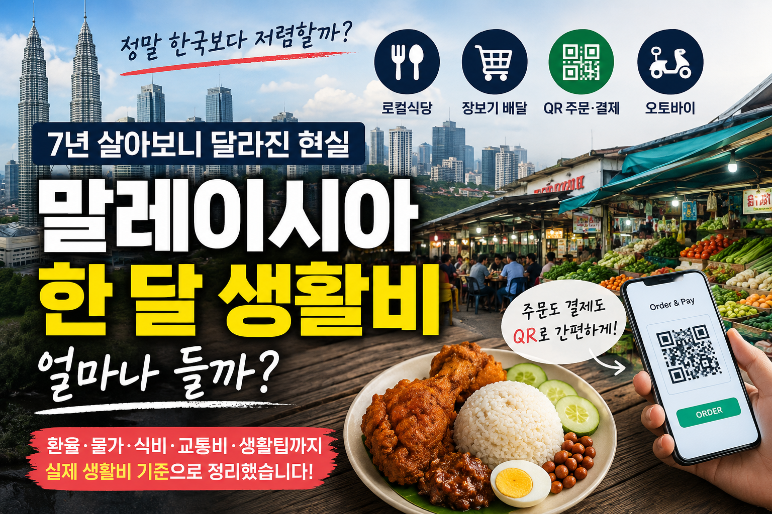 말레이시아 한달 생활비 썸네일